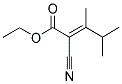 ETHYL 2-CYANO-3,4-DIMETHYL-2-PENTENOATE Struktur