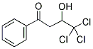 4,4,4-TRICHLORO-3-HYDROXY-1-PHENYL-BUTAN-1-ONE Struktur