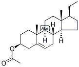 5-PREGNEN-3-BETA-OL ACETATE Struktur