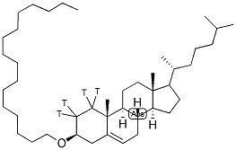 CHOLESTERYL HEXADECYL ETHER, [CHOLESTERYL-1,2-3H(N)]- Struktur