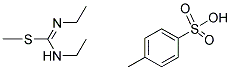 METHYL N-ETHYL-(ETHYLAMINO)METHANIMIDOTHIOATE 4-TOLUENESULFONATE Struktur