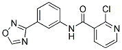 N3-[3-(1,2,4-OXADIAZOL-3-YL)PHENYL]-2-CHLORONICOTINAMIDE Struktur