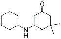 3-(CYCLOHEXYLAMINO)-5,5-DIMETHYLCYCLOHEX-2-EN-1-ONE Struktur