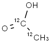 ACETIC ACID-12C2 Struktur