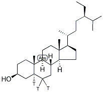 SITOSTANOL, [5,6-3H] Struktur