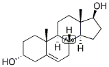 5-ANDROSTEN-3-ALPHA, 17-BETA-DIOL Struktur