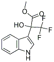 METHYL 3,3,3-TRIFLUORO-2-HYDROXY-2-(1H-INDOL-3-YL)PROPANOATE Struktur