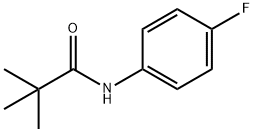 N-(2,2-DIMETHYLPROPANOYL)-4-FLUOROANILINE Struktur