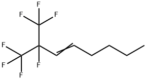 1,1,1,2-TETRAFLUORO-2-(TRIFLUOROMETHYL)OCT-3-ENE Struktur