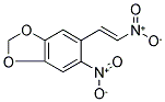 1-(3,4-(METHYLENEDIOXY)-6-NITROPHENYL)-2-NITROETHENE Struktur