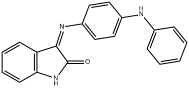 3-(4-((PHENYLAMINO)PHENYL)IMINO)INDOLIN-2-ONE Struktur