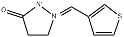 1-(3-THIENYL)METHYLENEIMMONIUM-3-PYRAZOLIDINONE-1,2-INNER SALT Struktur