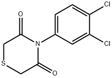 4-(3,4-DICHLOROPHENYL)-3,5-THIOMORPHOLINEDIONE Struktur