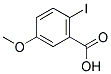 2-IODO-5-METHOXYBENZOIC ACID Struktur