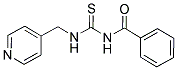 PHENYL-N-(((4-PYRIDYLMETHYL)AMINO)THIOXOMETHYL)FORMAMIDE Struktur