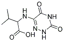 N-(3,5-DIOXO-2,3,4,5-TETRAHYDRO-1,2,4-TRIAZIN-6-YL)-VALINE Struktur