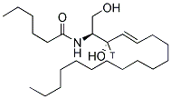 N-HEXANOYLSPHINGOSINE, [SPHINGOSINE 3-3H]- Struktur