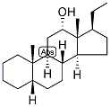 5-BETA-PREGNAN-12-ALPHA-OL Struktur