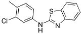 BENZOTHIAZOL-2-YL-(3-CHLORO-4-METHYL-PHENYL)-AMINE Struktur