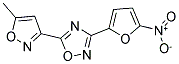 5-(5-METHYL-ISOXAZOL-3-YL)-3-(5-NITRO-FURAN-2-YL)-[1,2,4]OXADIAZOLE Struktur