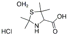 DL-PENICILLAMINE ACETONE ADDUCT HYDROCHLORIDE MONOHYDRATE Struktur