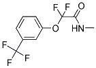 2,2-DIFLUORO-N-METHYL-2-[3-(TRIFLUOROMETHYL)PHENOXY]ACETAMIDE Struktur