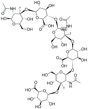 HYALURONIC ACID, [3H(G)] Struktur