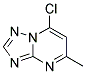 7-CHLORO-5-METHYL[1,2,4]TRIAZOLO[1,5-A]PYRIMIDINE Struktur