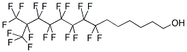 6-(PERFLUORO-7-METHYLOCTYL)HEXANOL Struktur