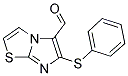 6-(PHENYLSULFANYL)IMIDAZO[2,1-B][1,3]THIAZOLE-5-CARBALDEHYDE Struktur