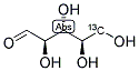 D-RIBOSE (5-13C) Struktur