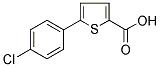 5-(4-CHLOROPHENYL)THIOPHENE-2-CARBOXYLIC ACID Struktur