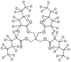 PENTAERYTHRITOL TETRAHEXANOATE (D44) Struktur