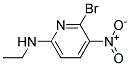 2-BROMO-3-NITRO-6-ETHYLAMINO-PYRIDINE Struktur