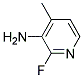 2-FLUORO-3-AMINO-4-PICOLINE Struktur