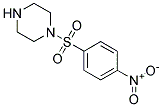 1-[(4-nitrophenyl)sulfonyl]piperazine Struktur