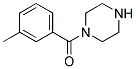 1-[(3-methylphenyl)carbonyl]piperazine Struktur