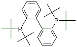 2,2'-BIS-(DI-TERT-BUTYLPHOSPHINO)-1,1'-BIPHENYL Struktur