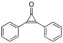 2,3-Diphenyl-2-cyclopropenone Struktur