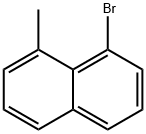 1-BROMO-8-METHYLNAPHTHALENE Struktur