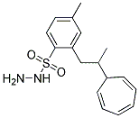 2'-(2-(2,4,6-CYCLOHEPTATRIENYL)PROPYL)-P-TOLUENESULFONOHYDRAZIDE Struktur