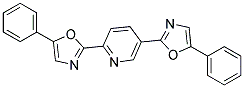 2,5-BIS(5-PHENYL-2-OXAZOLYL)PYRIDINE Struktur