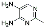 2-METHYL-4,5-PYRIMIDINEDIAMINE Struktur