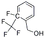 2-FLUORO-2-(TRIFLUOROMETHYL)BENZYL ALCOHOL Struktur