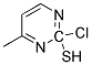 2-MERCAPTO-4-METHYL PYRIMIDINE CHLORIDE Struktur