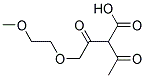 2-ACETYL-4-(2-METHOXY-ETHOXY)-3-OXO-BUTYRIC ACID Struktur