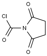 2,5-DIOXO-PYRROLIDINE-1-CARBONYL CHLORIDE Struktur