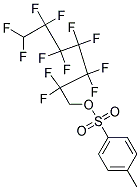 2,2,3,3,4,4,5,5,6,6,7,7-DODECAFLUOROHEPTYL 4-METHYLBENZENE-1-SULFONATE Struktur