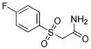 2-(4-FLUOROBENZENESULPHONYL)ACETAMID Struktur