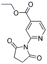 2-(2,5-DIOXO-1-PYRROLIDINYL)-4-PYRIDINECARBOXYLIC ACID ETHYL ESTER Struktur